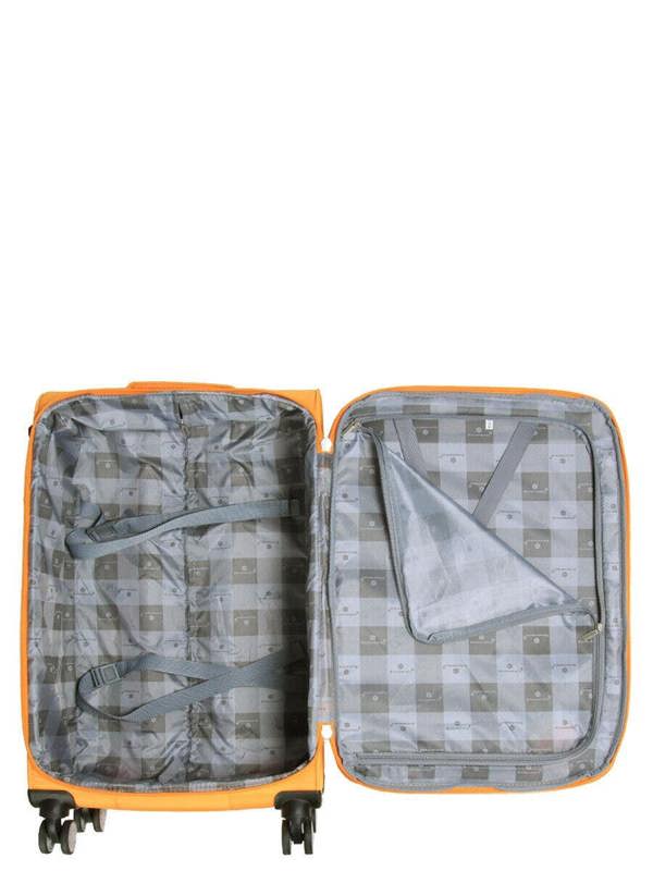 Snowball Soft Lightweight Dual 4 Wheel Suitcase Luggage