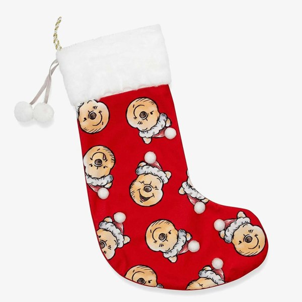 T. H. Baker Disney Winnie The Pooh Christmas Stocking Homeware XM9669