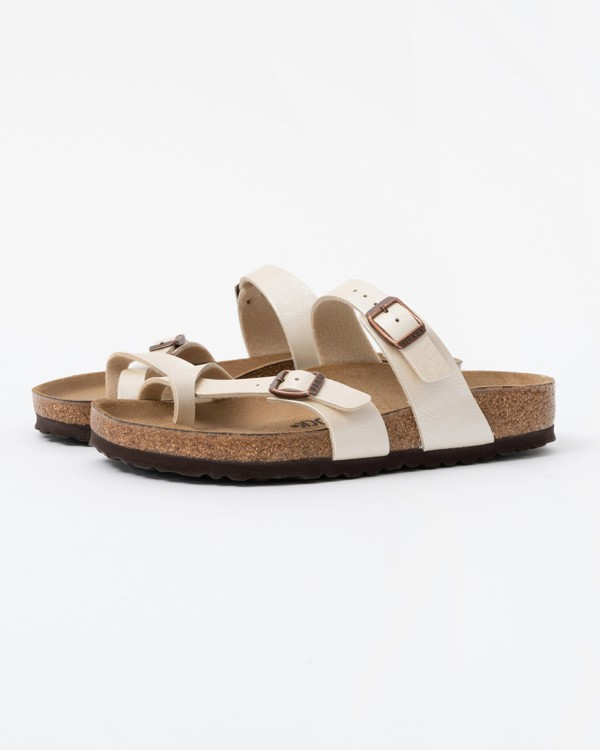 Birkenstock Mayari Birko Flor Womens Sandals - Graceful Pearl White - Graceful Pearl White