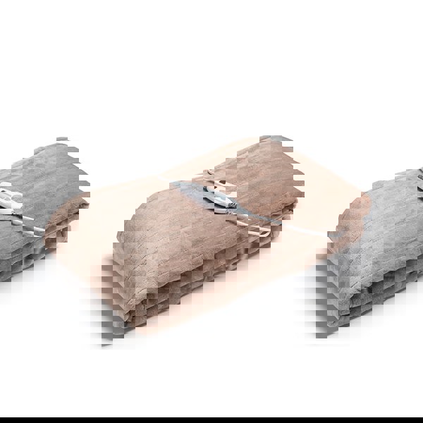 Snug City Electric Heated Over Blanket Throw 6 Heat Settings Machine Washable Soft Touch