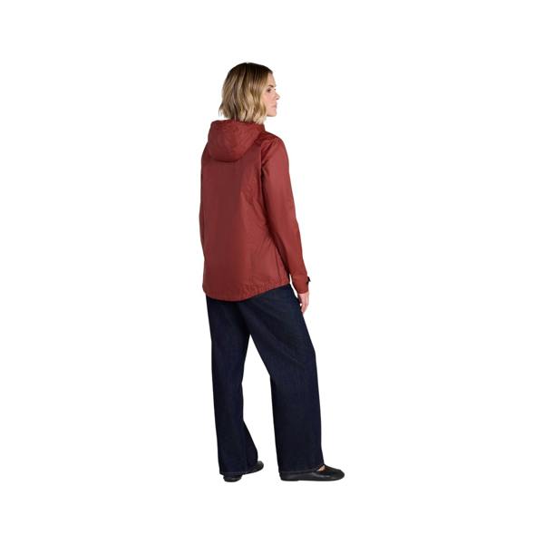 Animal Womens/Ladies Swerve Lightweight Waterproof Jacket - Rust - 