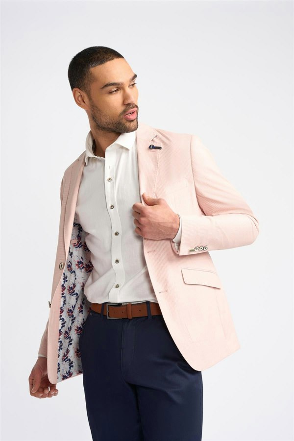 House of Cavani Senan Pink Blazer