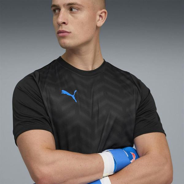 Puma Mens IndividualCUP Football Jersey - Black/Blue - 
