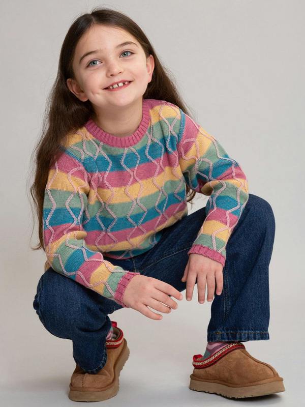 Kite Girls Organic Fancy Stripe Jumper