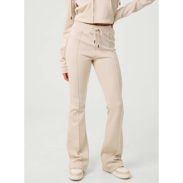 Pink Vanilla Pin Tuck Jersey Flares