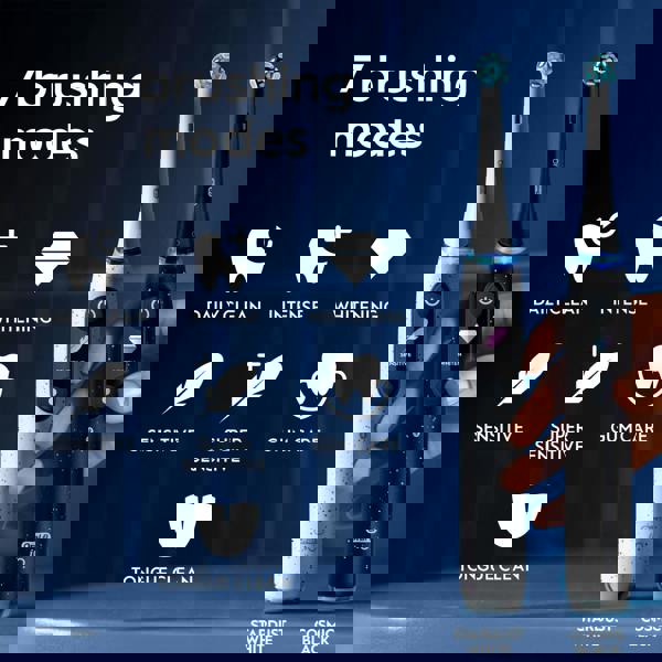 Oral-B iO 10 Cosmic Black Electric Toothbrush with Charging Travel Case - Additional 2