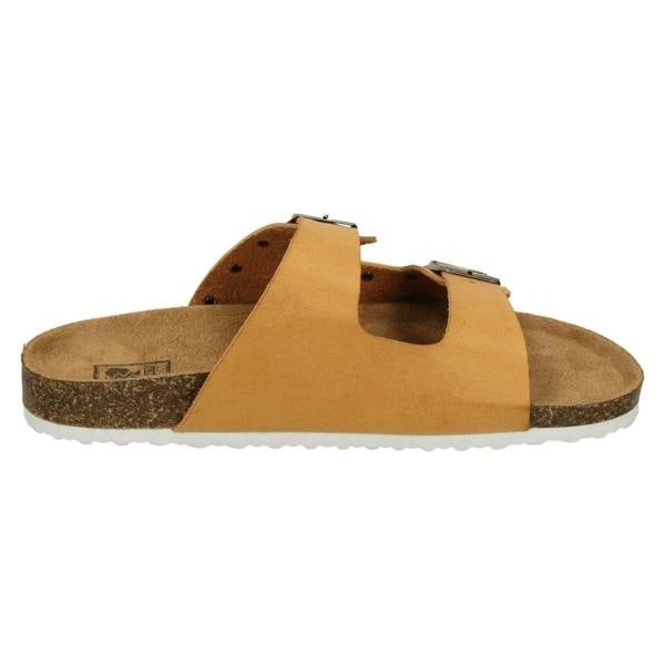 Down to Earth Ladies Down To Earth Double Buckle Strap Sandals