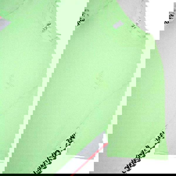 Moschino Mens Logo Taped T-Shirt - Green - 