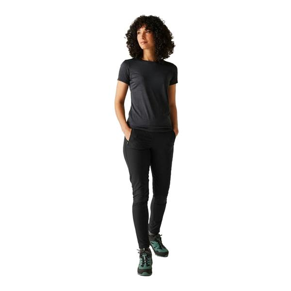 Regatta Womens/Ladies Pentre II Stretch Walking Trousers - Black - 