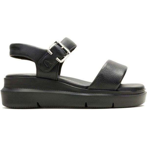 Hush Puppies Uplift Leather Women's Black Sandals