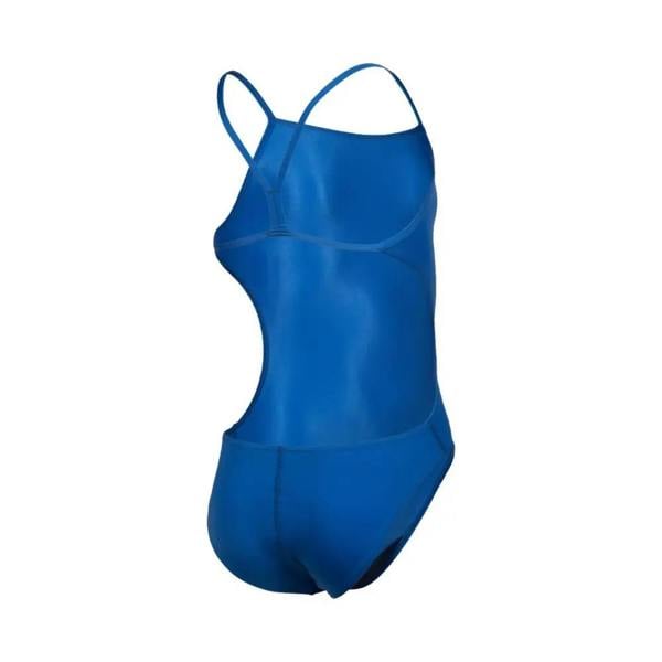Arena Girls Team Challenge Solid royal blue one-piece swimsuit with crisscross back