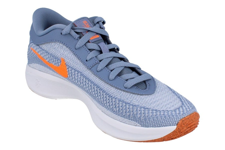 Nike G.T. Hustle Academy Mens Basketball Trainers Fj7791  400 - Ashen Slate Total Orange 400 - Photo 3