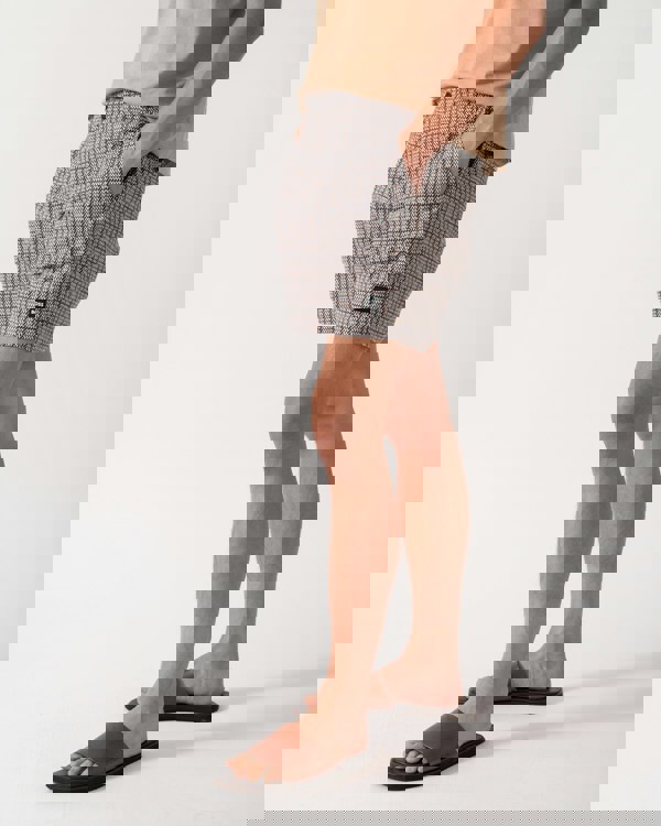 BOSS Orange Mens Beach-to-Bar Swim Shorts - Black 001