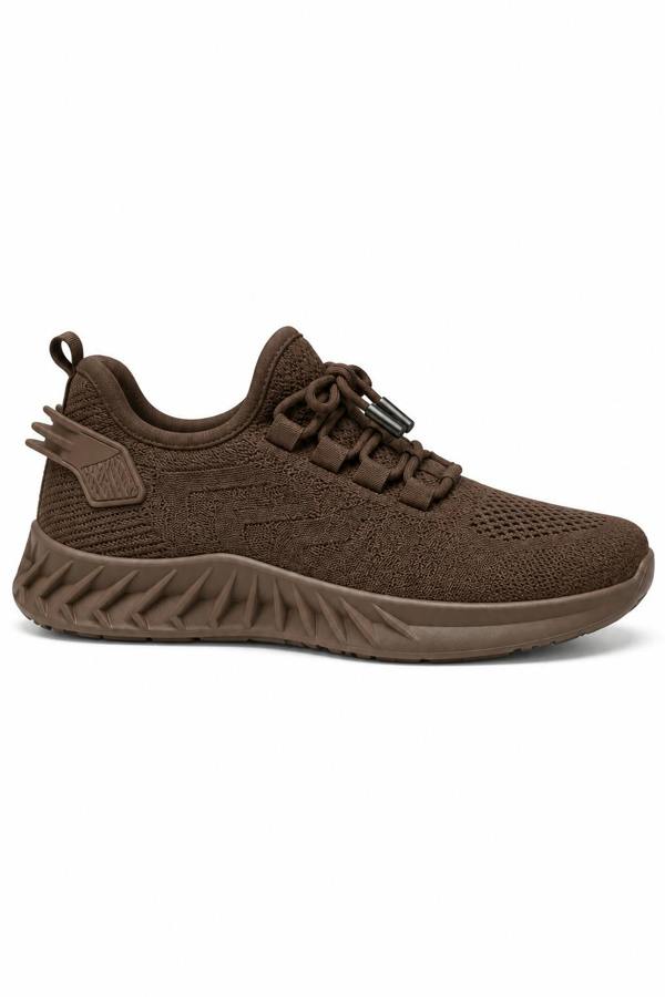 Love Lemonade Zaya Lightweight Mesh Athleisure Trainers Brown
