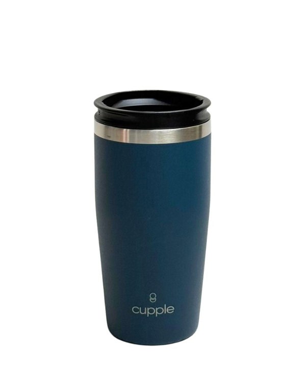 Cupple Midnight Blue Coffee Cup + Lid