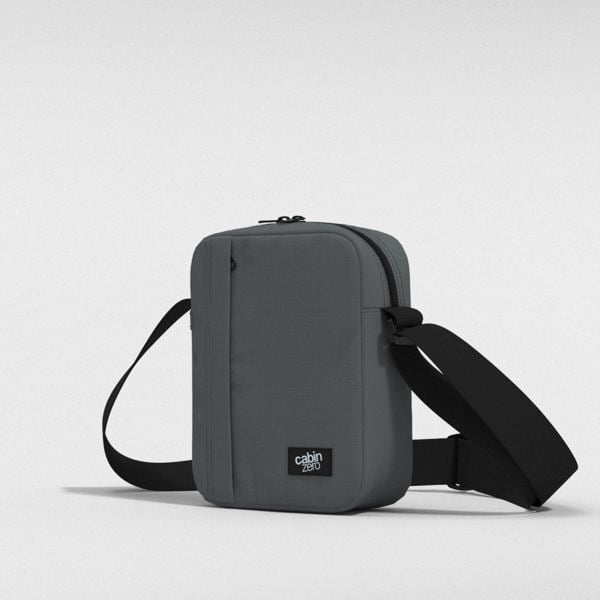 CabinZero Sidekick 3L, Horizontal Shoulder Bag with Adjustable Strap & Multiple Pockets