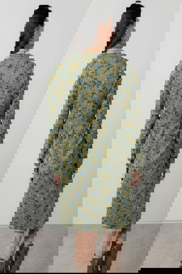 Lily & Me Fable Organic Cotton Jersey Dress Green