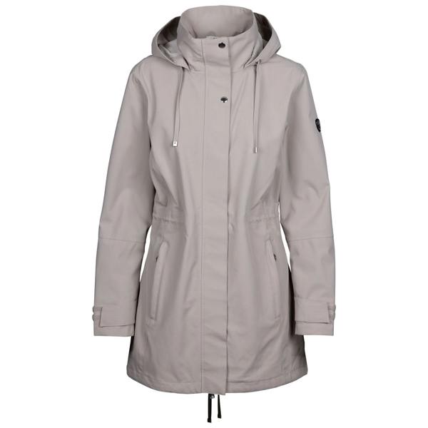 Trespass Womens/Ladies Pavlina TP75 Waterproof Jacket - Oatmilk