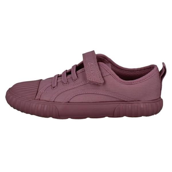 Clarks Kids Clarks Trainer Style Canvas Shoes Foxing Stitch
