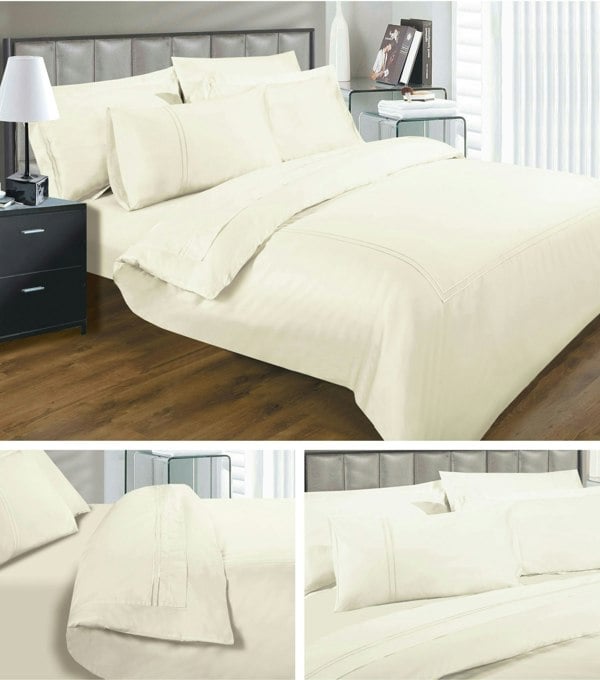 Sweet Dreams Sheridan 330 Thread Count Embroidered Duvet Cover Set