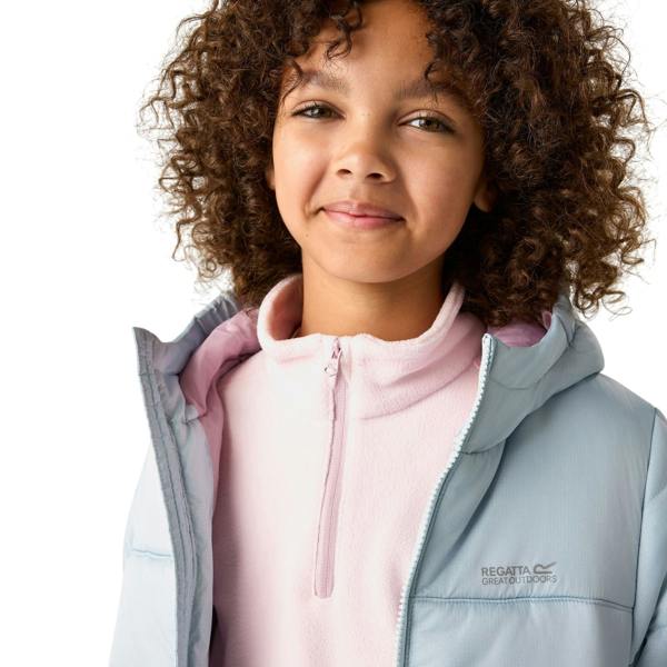 Regatta Childrens/Kids Lofthouse Plain Padded Jacket - Skyway/Powder Lilac - 