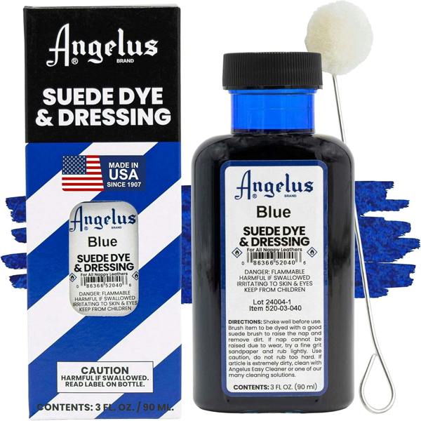 Angelus Suede Dye and Dressing - Restore and Protect Delicate Suede 3oz