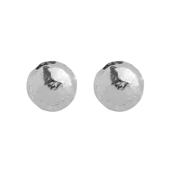 Gold Trip Vintage Disc Clip-On Earrings