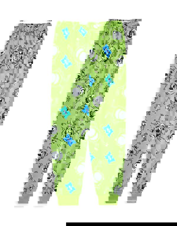 Disney Monsters Inc Boys Multicoloured Sully & Mike Multi-Pack of 2 Long Sleeve Long Leg Pyjama Set