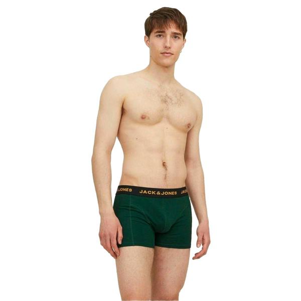 Jack And Jones Mens James Boxer Shorts (Pack of 3) - Multicoloured - 
