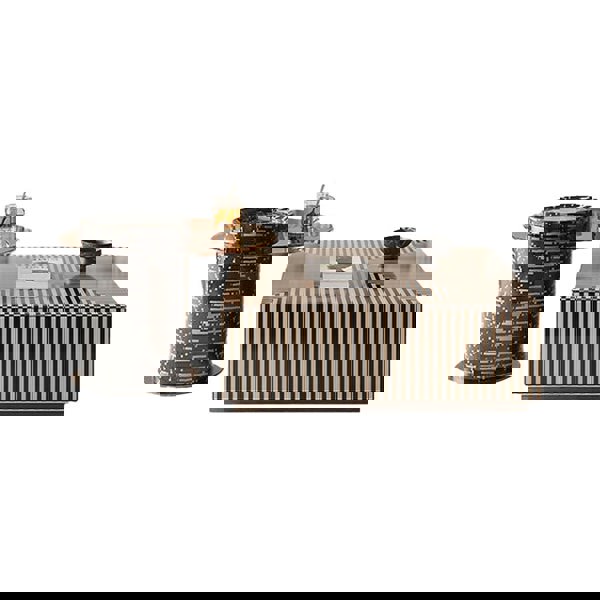 Bris Coffee Table Set, Square Coffee Table With Side Table-Rit Concept-Rit Concept