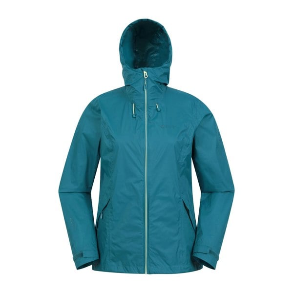 Mountain Warehouse Womens/Ladies Swerve Packaway Waterproof Jacket - Teal