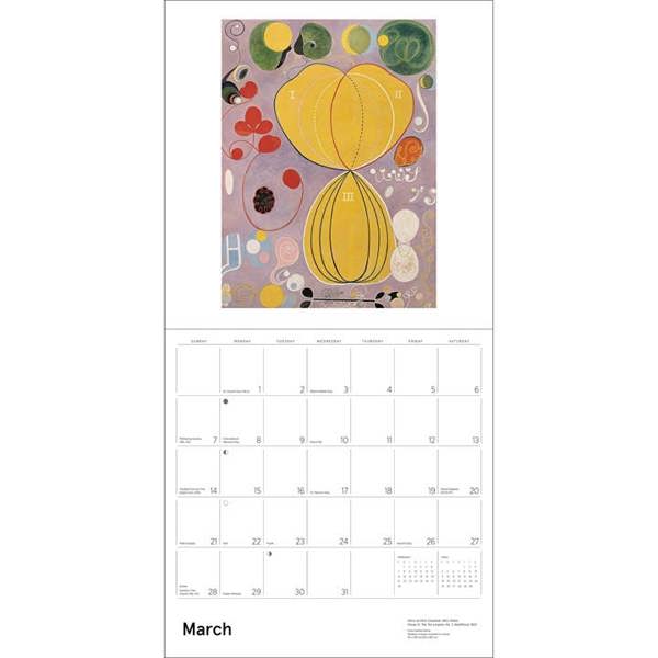 Hilma af Klint Calendar 2027, Wall Calendars, Month To View, Art, Gift