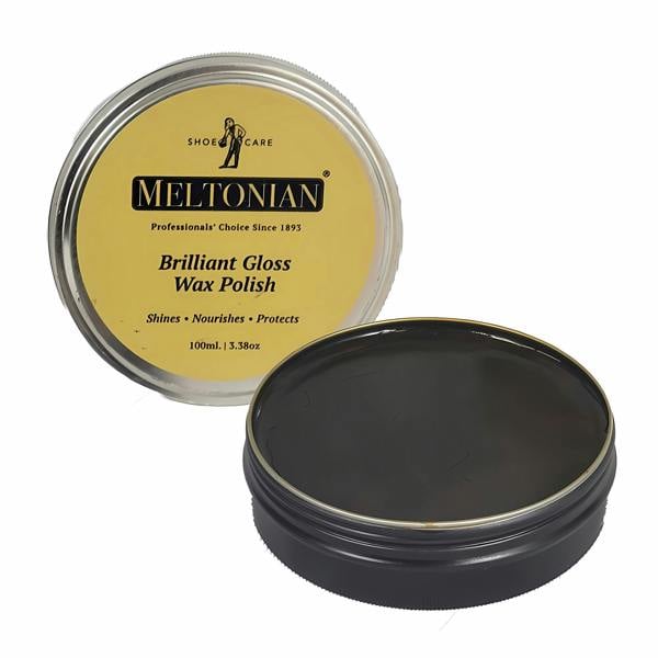 Meltonian Brilliant Gloss Wax Polish - High Gloss Durable Protection 100ml