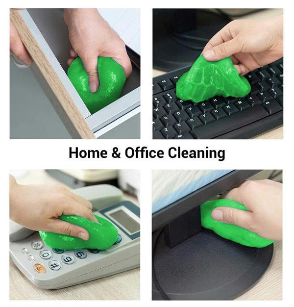 ULTRICS Dust Cleaner Gel Putty, Soft Flexible Cleaning Kit for Keyboards, Laptops, Car Vents and Electronics