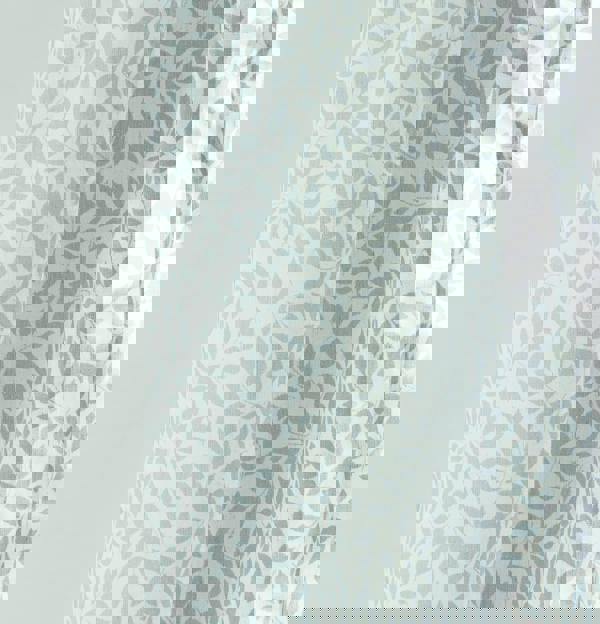 Tyrone Textiles Leaf Print Linen-Look Voile Panel - Pair