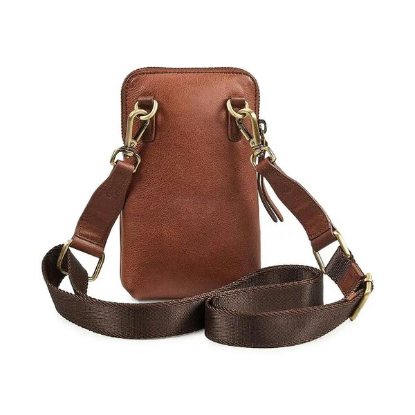 PRIMEHIDE Leather Crossbody Phone Bag with Card Slots – Bogota
