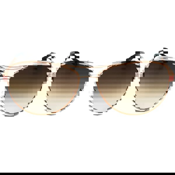Juicy Couture Brown SF Lens Red Gold Sunglasses One Size