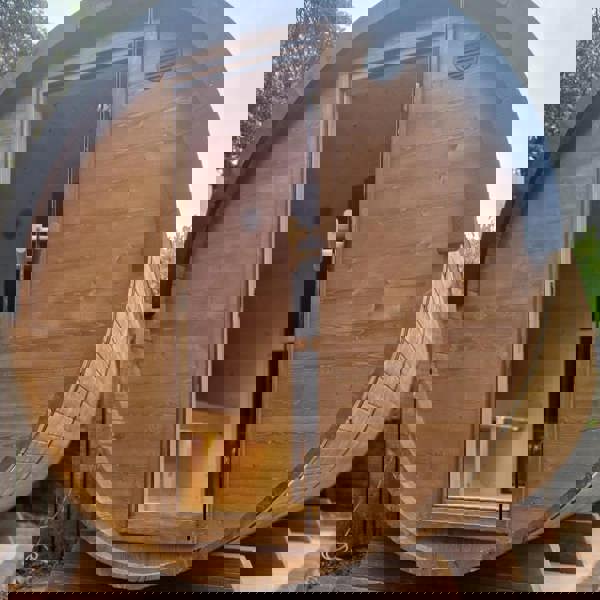 Barrel sauna, October 6, 2024