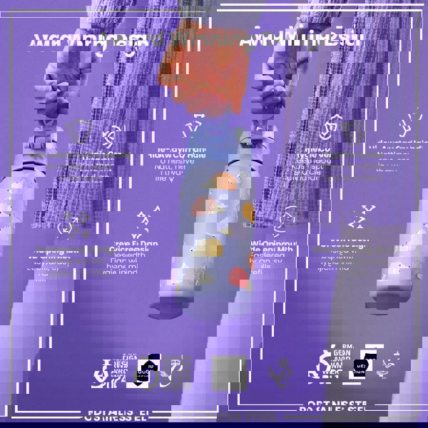 ION8 Leak Proof Kids Water Bottle, Stainless Steel, Hedgehogs, 400ml (13oz)