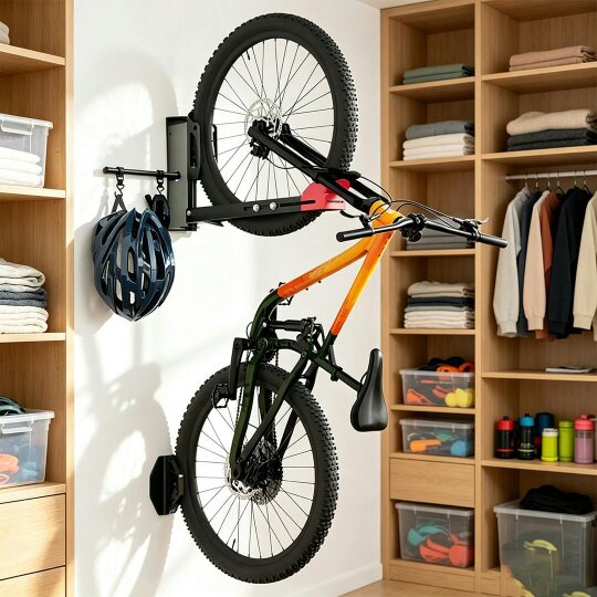 Havendro Bike Wall Mount Swivel Rotating Rack Garage Storage Hook MTB Road Electric Bike