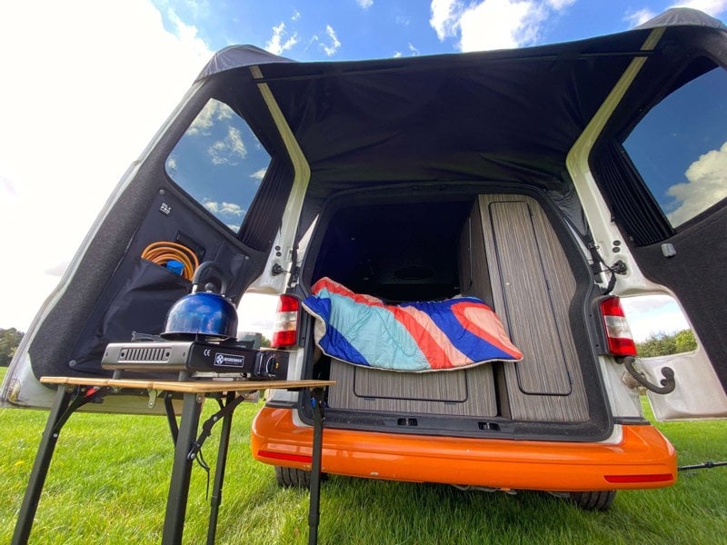 Barn Door Campervan Canopy for VW T5 & T6 OLPRO