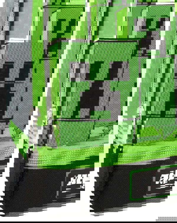 Minecraft Boys Green Creeper Zip Lunch Bag (One Size)