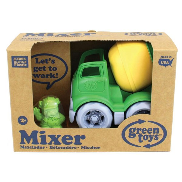 Green Toys GTCMXG1263 Toy Mixer-Truck