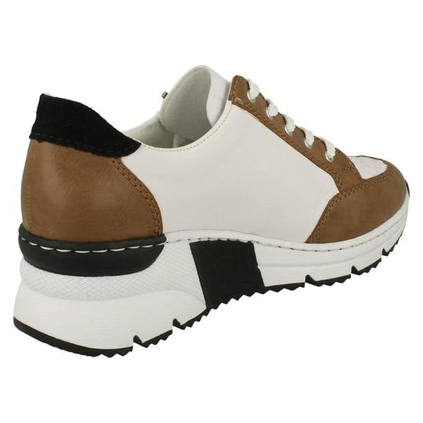 Rieker Ladies Sneakers By Rieker Wedge Heeled Trainers N6303