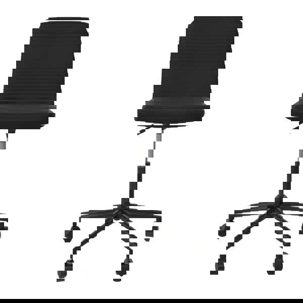 Dorel Home Corey Office Task Chair Black Faux Leather