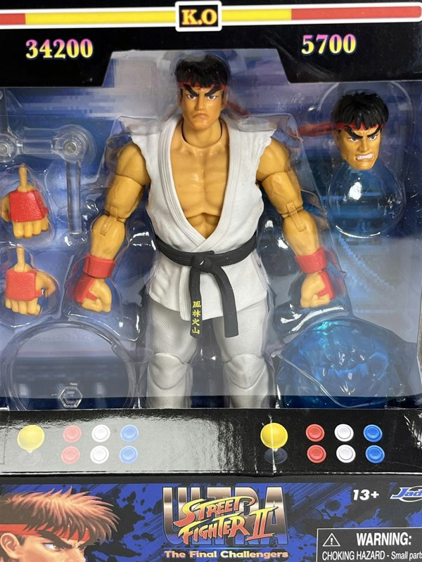 Jada Ryu Street Fighter II 6 Inch Figure 253252025 - 34215