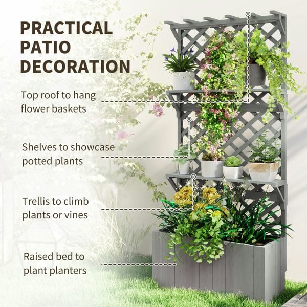 Multi-functional Garden Bed