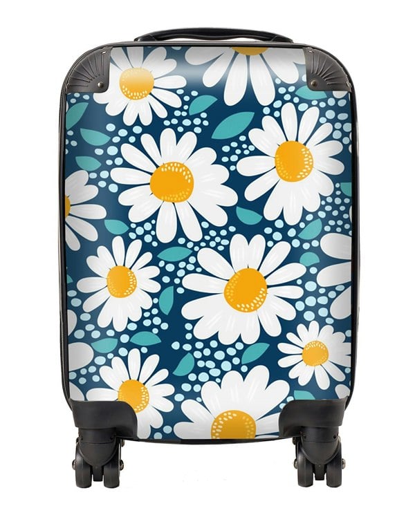 Warren Reed Camomile Flowers Suitcase