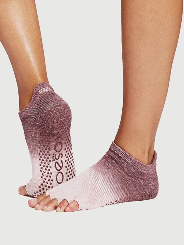 ToeSox Low Rise Half Toe Women's Yoga Grip Socks