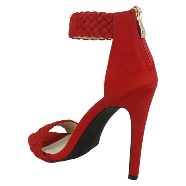 Anne Michelle Ladies Anne Michelle Braided Ankle Strap Sandals